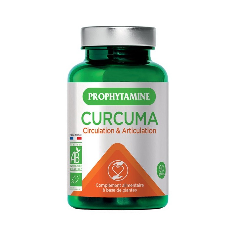 Prophytamine circulation articulation - Curcuma - 90 gélules *