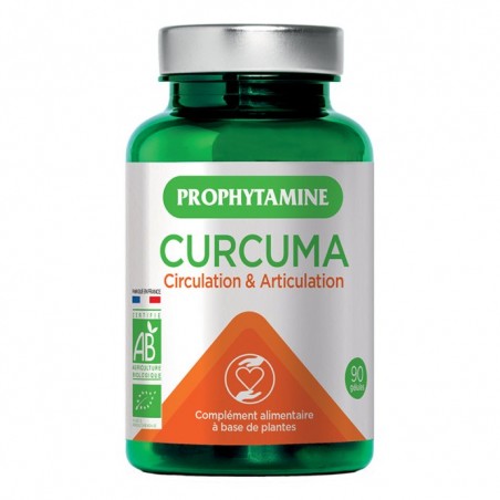 Prophytamine circulation articulation - Curcuma - 90 gélules *