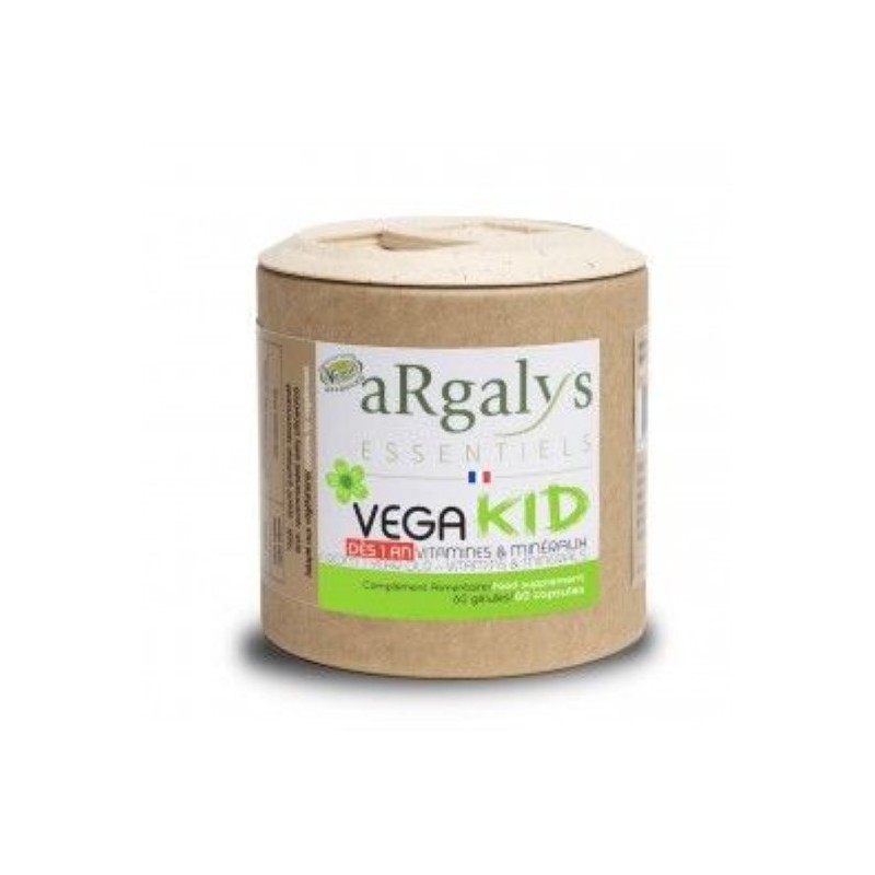 Vegakid - vitamines et minéraux - 60 gélules