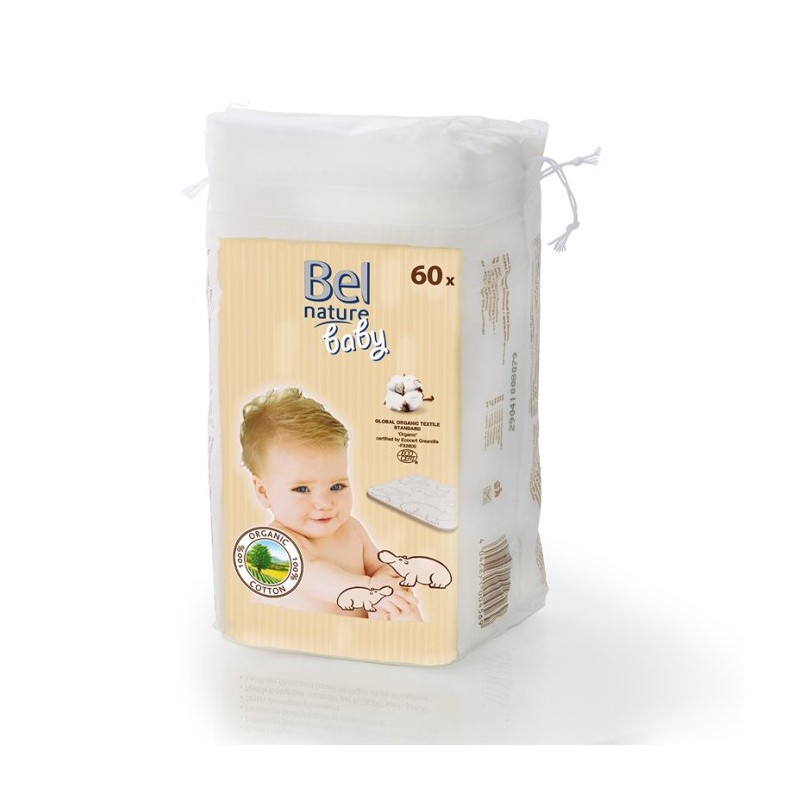 Maxi carrés de coton, pour bébé - Carrés et disques de coton