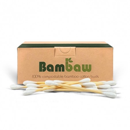 Bambaw Cotons-Tiges En Bambou 200 Pièces
