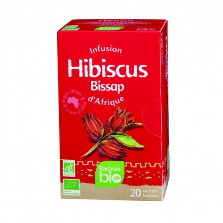 Infusion d'Afrique hibiscus 20 sachets- 32gr  *